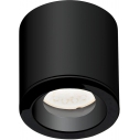 Plafon spot tuba łazienkowa Form 8cm H8cm czarna MaxLight
