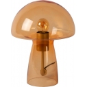 Fungo orange designer glass table lamp Lucide