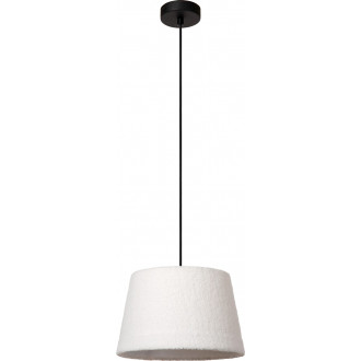 Woolly 28cm cream pendant lamp Lucide