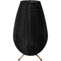 Colin 50cm black boho garden lamp Lucide