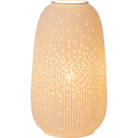 Lampa stołowa porcelanowa Flores 24cm biała Lucide 2