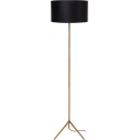 Tondo black&brass tripod floor lamp Lucide