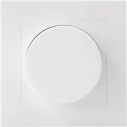 Dimmer switch LED 7.6x7.6cm white Lucide