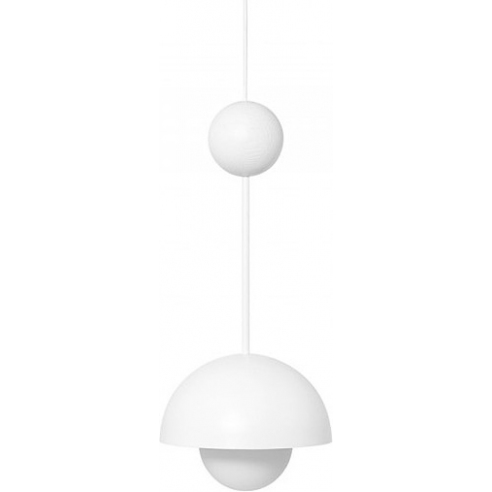 Lampa wisząca designerska Kello 27cm biała Ummo
