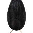 Colin 79cm black boho garden lamp Lucide