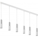 [OUTLET] Lampa wiszące tuby Elit VI 115cm biała TK Lighting