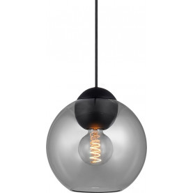 Lampa wisząca szklana kula Bubbles 24 szkło dymione HaloDesign