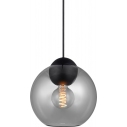 Lampa wisząca szklana kula Bubbles 24 szkło dymione HaloDesign