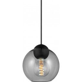 Lampa wisząca szklana kula Bubbles 18 szkło dymione HaloDesign