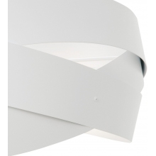 Lampa sufitowa nowoczesna Tornado 50cm biała Zumaline
