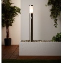 Lampa zewnętrzna stojąca z czujnikiem ruchu Bole Led Stalowa Brilliant