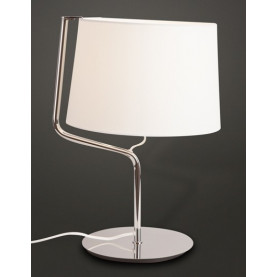 Table lamp with shade Chicago White MaxLight 2