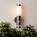 Bole stainless steel outdoor wall lamp with motion sensor Brilliant