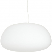 Lampa wisząca designerska Lucidum Flat 40cm biała Step Into Design