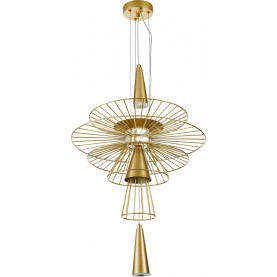Susso 40cm gold designer wire pendant lamp Step Into Design 2