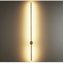 Kinkiet minimalistyczny designerski Sparo 100cm LED złoty Step Into Design