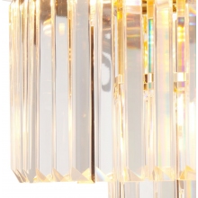 Plafon kryształowy glamour Splendore 50cm przezroczysty/złoty Step Into Design