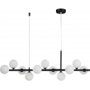 Mini Moon 100cm white&black designer glass balls pendant lamp Step Into Design