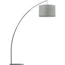 Lampa podłogowa łukowa z abażurem Moby zielona TK Lighting