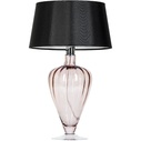 Lampa stołowa BRISTOL TRANSPARENT COPPER Czarna
