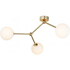 Fairy III 63cm white&gold glass ceiling lamp TK Lighting 2