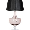 Lampa stołowa OXFORD TRANSPARENT COPPER Czarna
