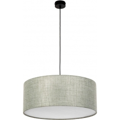 Lampa wisząca z abażurem Earth 50cm zielona TK Lighting