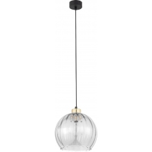 Lampa wisząca szklana dekoracyjna Devi 25cm przeźroczysta TK Lighting