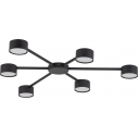 Plafon 6 punktowy Avia 66x64cm czarny TK Lighting