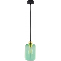 Lampa wisząca szklana Marco Green 14cm zielona TK Lighting