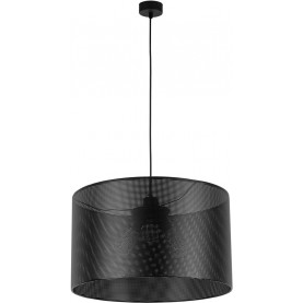 Lampa wisząca ażurowa Moreno 50cm czarna TK Lighting