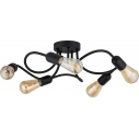 Lampa sufitowa regulowana Wave V 50cm czarna TK Lighting