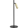 Lampa biurkowa minimalistyczna Lagos czarno-złota TK Lighting