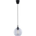 Lampa wisząca szklana kula Cubus 18cm przeźroczysta TK Lighting