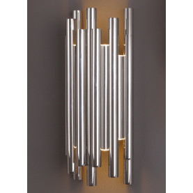 Kinkiet nowoczesny Organic LED Chrom MaxLight do sypialni, salonu i przedpokoju. 2