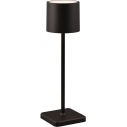 Lampa ogrodowa na stół ze ściemniaczem Fernandez LED czarna Reality
