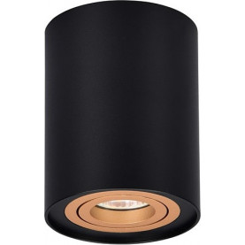 Cookie black ceiling spot lamp Trio