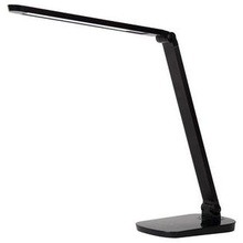 Lampa biurkowa minimalistyczna Vario Led Czarna Lucide do gabinetu i pracowni.