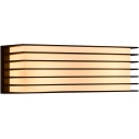 Fluctus 28cm black modern outdoor wall lamp Nordlux