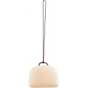Lampa zewnętrzna przenośna Kettle To-Go LED 36cm biało-czerwona Nordlux