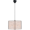 Lampa wisząca japandi Cardine 50cm biało-czarna Nordlux