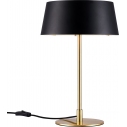 Lampa stołowa art deco Clasi czarny/mosiądz Nordlux