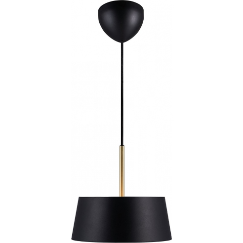 Lampa wisząca art deco Clasi 30cm czarny/mosiądz Nordlux