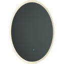 Dovina LED 60cm round illuminated mirror with touch switch Nordlux