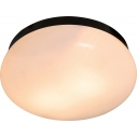 Plafon łazienkowy okrągły Foam 34cm biało-czarny Nordlux