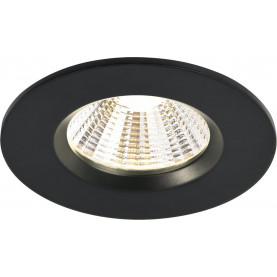 Lampa podtynkowa downlight 3 sztuki Fremont LED IP65 2700K czarna Nordlux