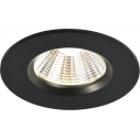 Lampa podtynkowa downlight 3 sztuki Fremont LED IP65 2700K czarna Nordlux