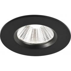 Lampa podtynkowa downlight 3 sztuki Fremont LED IP65 4000K czarna Nordlux