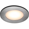 Lampa podtynkowa downlight Leonis LED 2700K nikiel szczotkowany 3 sztuki Nordlux