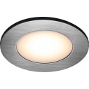 Lampa podtynkowa downlight Leonis LED 2700K nikiel szczotkowany 3 sztuki Nordlux